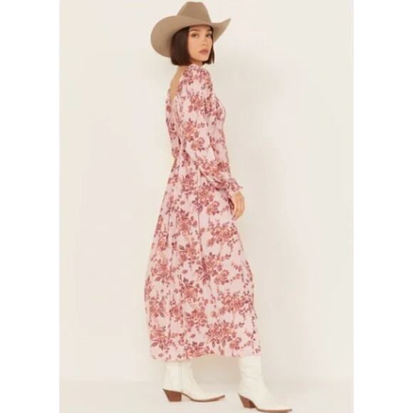 MSRP $168 NWT Free People Jaymes Floral Print Square Neck Size XS-S | QUICK SHIP - Picture 1 of 8